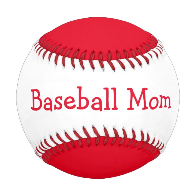Baseball Mum Baseballs (Front)