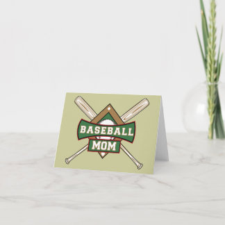 Baseball Mum Card