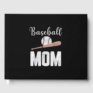 Baseball Mum Cute Baseball Gift Guest Book