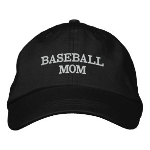 Baseball Mum Embroidered Cap, Game Supporter Embroidered Hat