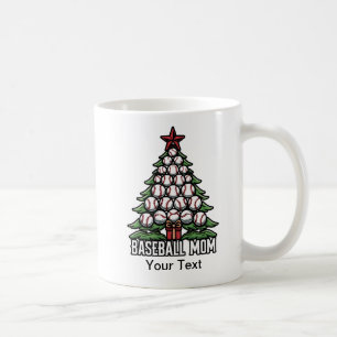 Baseball Mum For Christmas Coffee Mug