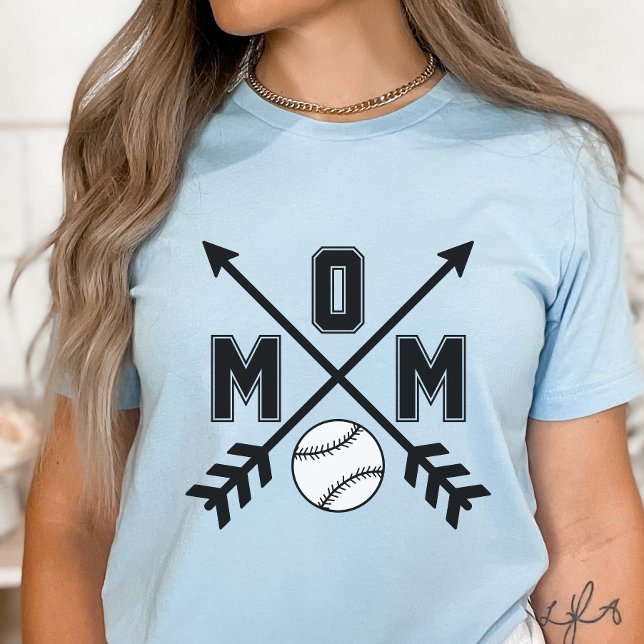 Baseball Mum Game Day Ballpark T-Shirt (Creator Uploaded)