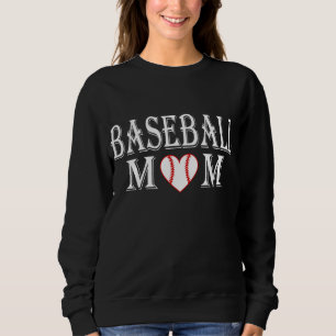 Baseball Mum Graphic For Sport Moms Sweatshirt