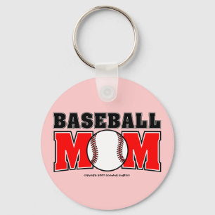 Baseball Mum Keychain