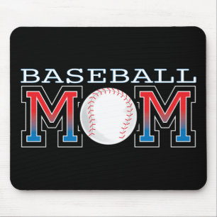 Baseball Mum Mouse Pad
