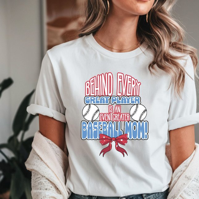Baseball Mum - Player T-Shirt (Creator Uploaded)