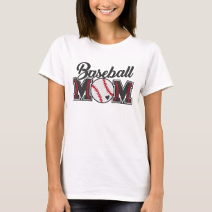 Baseball Mum. Sports. T-Shirt
