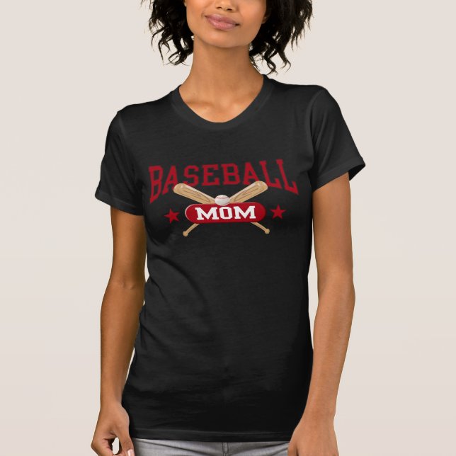 Baseball Mum T-Shirt (Front)