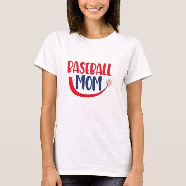 Baseball mum T-Shirt (Front)