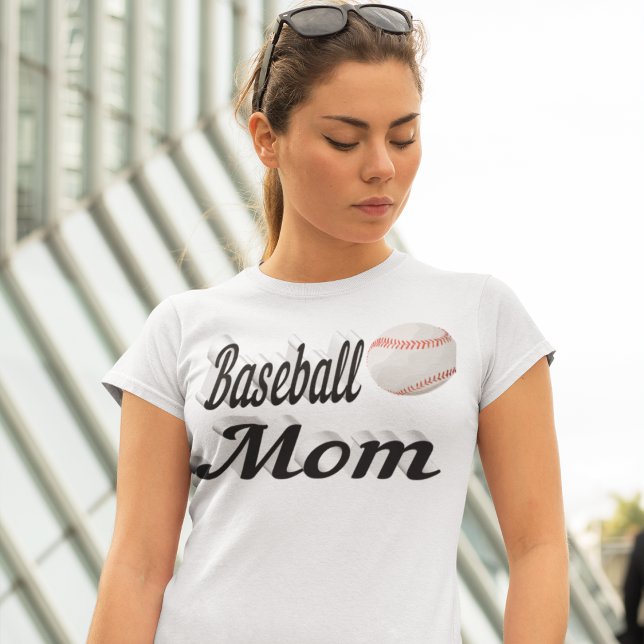 Baseball Mum T-Shirt (Creator Uploaded)