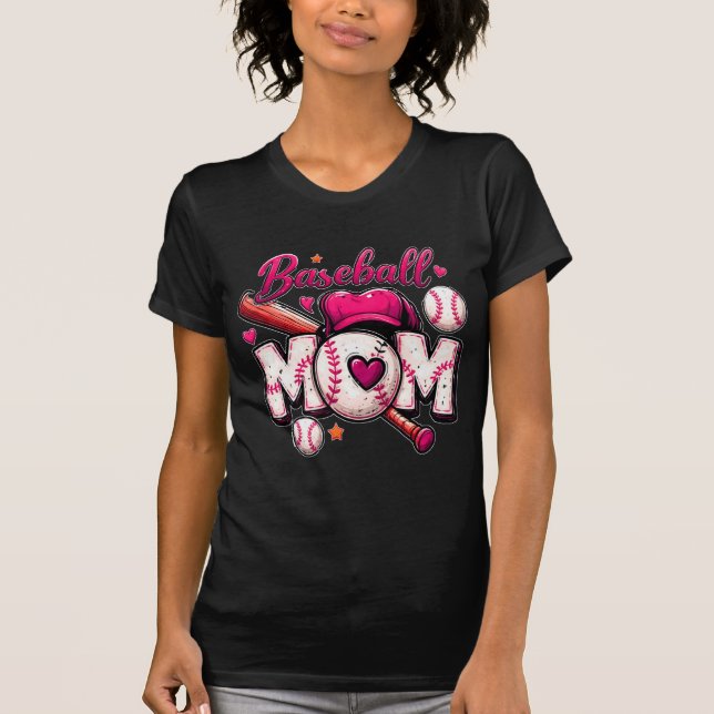 Baseball Mum Tee (Front)