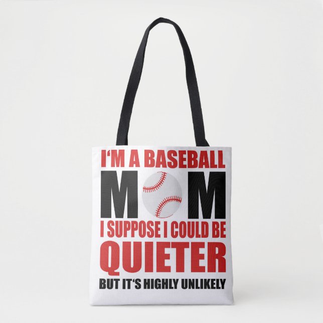 Baseball mum tote (Front)