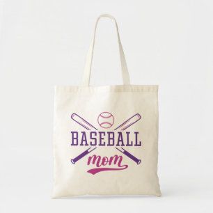 Baseball Mum Tote Bag