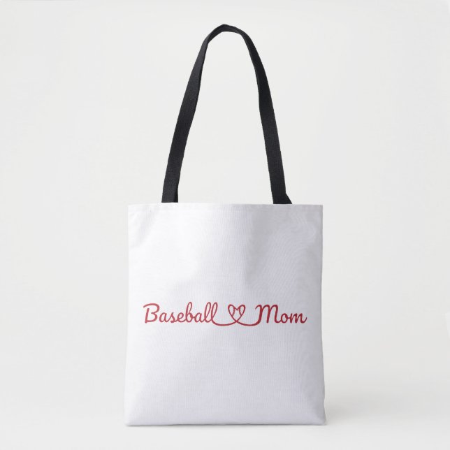Baseball Mum Tote Bag (Front)