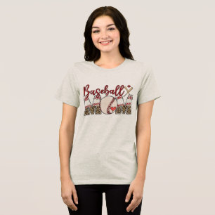Baseball Mum Tri-Blend Shirt