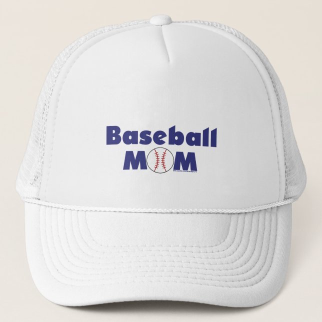 Baseball Mum Trucker Hat (Front)