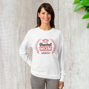 Baseball Mum Womens Long-Sleeve T-Shirt
