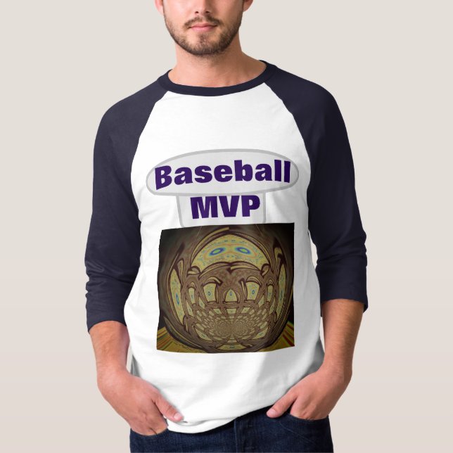Baseball MVP: Stylish Fan Apparel T-Shirt (Front)