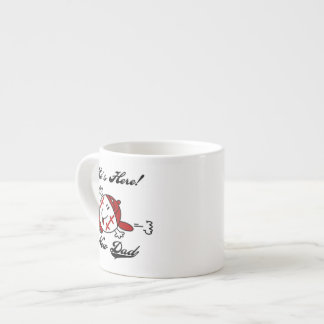 Baseball New Dad T-shirts and Gifts Espresso Cup
