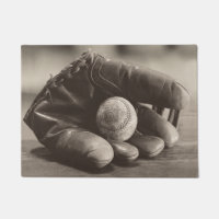 Baseball Nostalgia - Mitt and Baseball