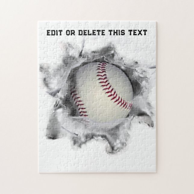 baseball novelty jigsaw puzzle (Vertical)