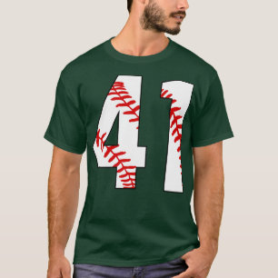 Baseball Number 41 41 Baseball Jersey Favourite P T-Shirt