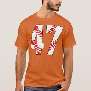 Baseball Number 47 47 Baseball Jersey Favourite P T-Shirt