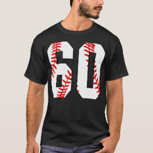Baseball Number 60 60 Baseball Jersey Favourite P T-Shirt