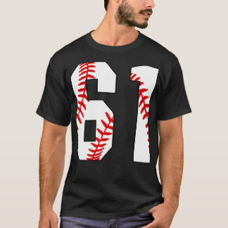 Baseball Number 61 61 Baseball Jersey Favourite P T-Shirt