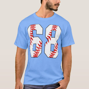 Baseball Number 68 68 Baseball Jersey Favourite P T-Shirt
