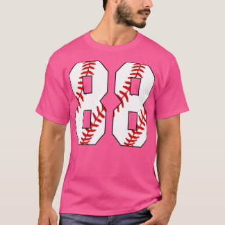 Baseball Number 88 88 Baseball Jersey Favourite P T-Shirt