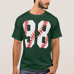 Baseball Number 98 98 Baseball  Jersey Favourite P T-Shirt