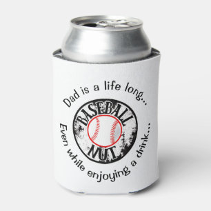 Baseball nut   can cooler