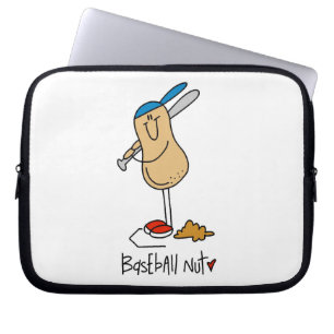 Baseball Nut T-shirts and Gifts Laptop Sleeve