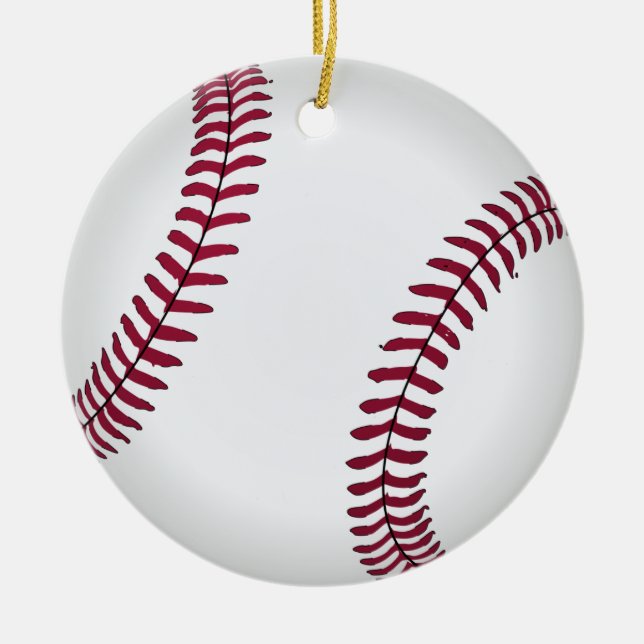 Baseball  ornament (Front)