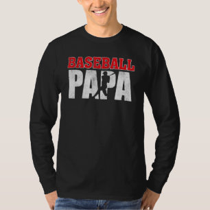 Baseball Papa Grandpa Fans T-Shirt