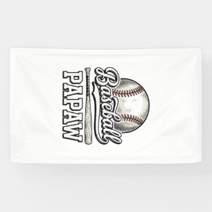 Baseball Papaw Vintage Engraving Shirt Design_1 Banner