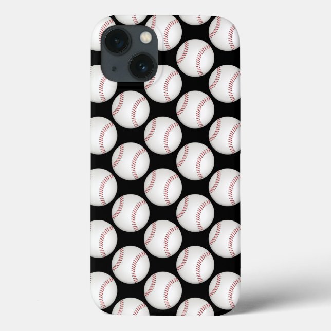Baseball Pattern Case-Mate iPhone Case (Back)