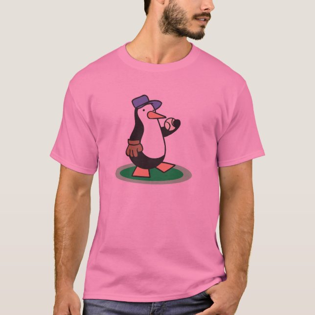 baseball penguin T-Shirt (Front)