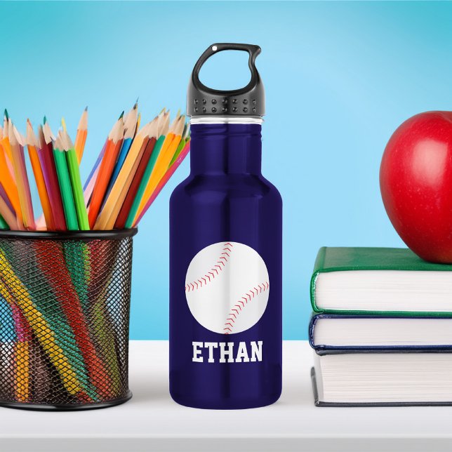 Baseball Personalised Kids 532 Ml Water Bottle (Creator Uploaded)
