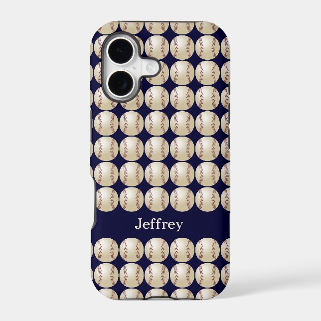 Baseball, Personalised Name,  (Back)