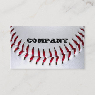 Baseball Photo Business Cards