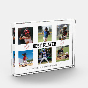 Baseball photo collage template Photo Block