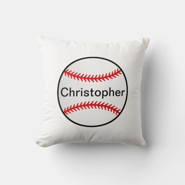 Baseball Pillow (Front)