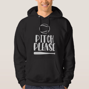 Baseball Pitch Please Pitches Baseball Game  3 Hoodie