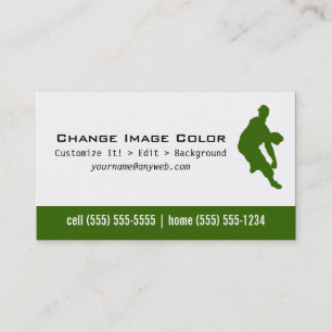 Baseball Pitcher - Personal Business Card