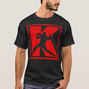 Baseball Pitcher Pitching K Strikeout Baseball Fun T-Shirt