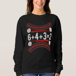 Baseball Player 6+4+32 Double Play 643 Baseball Sp Sweatshirt