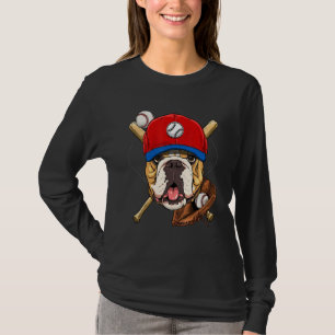Baseball Player Coaches American Bulldog Pitcher C T-Shirt