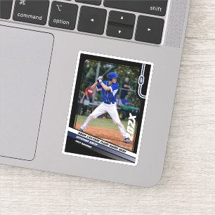 Baseball Player Custom Gift in Blue